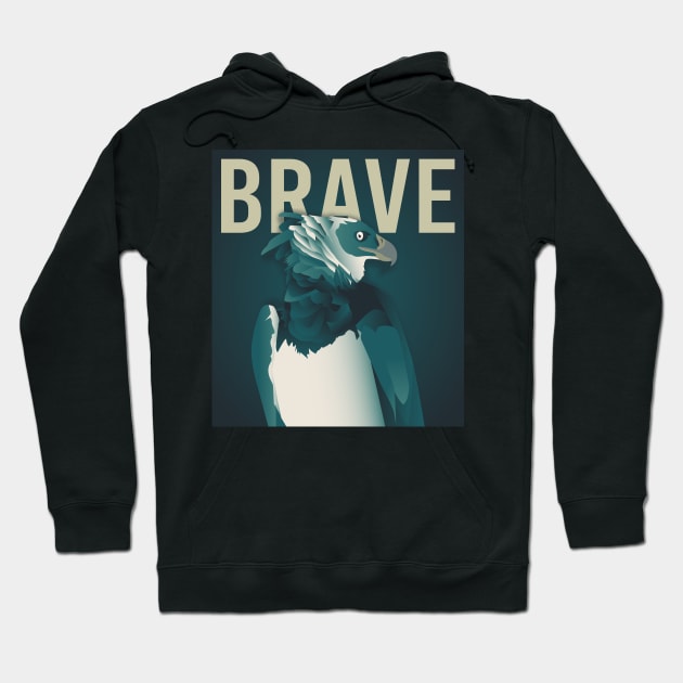 BE BRAVE! Hoodie by ReginaSouza